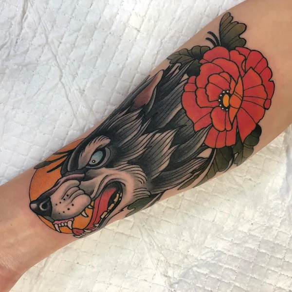 Neo Traditional tattoo by James Cumberland in Richmond