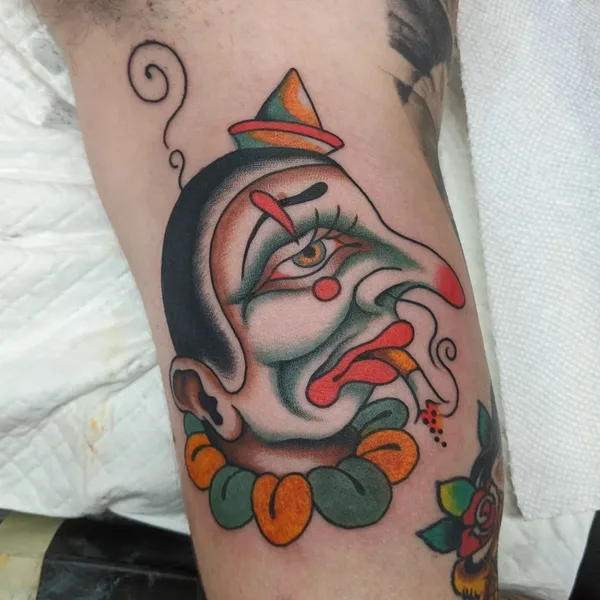 Traditional tattoo by Mike Baker in Richmond