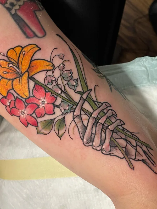 color illustrative татуировка на forearm #56653 | Тату мастер Holley Elizabeths
