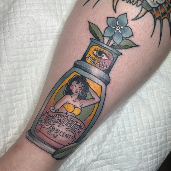 Авторская tattoo by Holley Elizabeths in Richmond