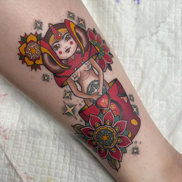 Авторская tattoo by Holley Elizabeths in Richmond