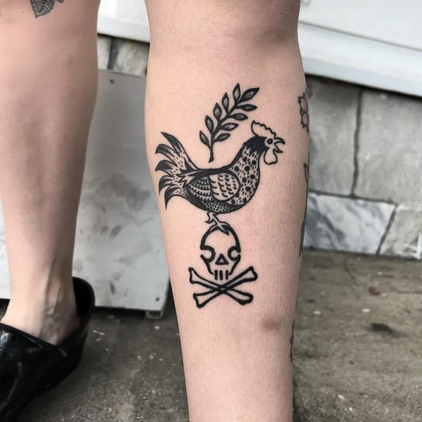 Author's Style tattoo by Pauly Lingerfelt in New Orleans