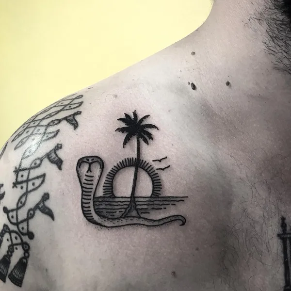 Author's Style tattoo by Pauly Lingerfelt in New Orleans