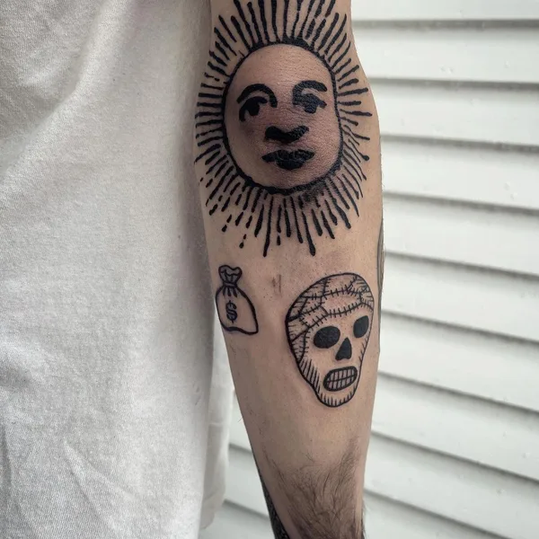 Author's Style tattoo by Pauly Lingerfelt in New Orleans