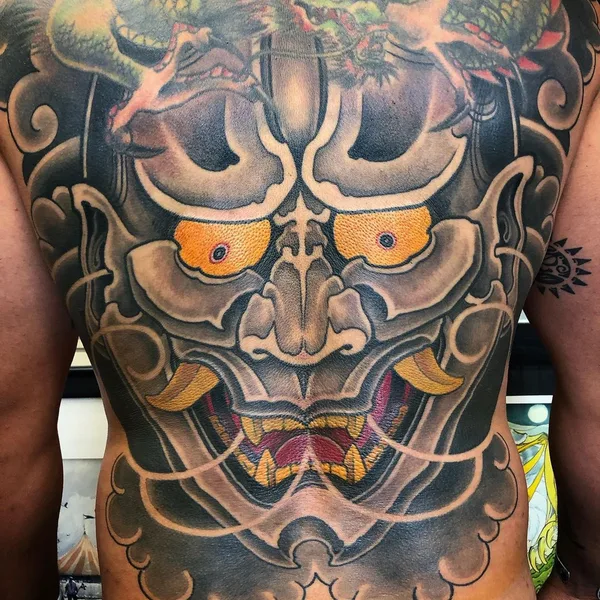 Oriental tattoo by Jeremy Justice in New Orleans