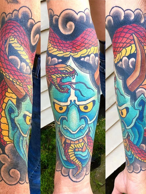 male color japanese Tatuaggio su full sleeve #56692 | Tatuatore Jeremy Justice