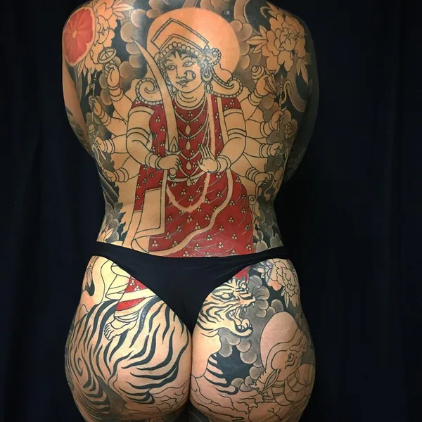 Oriental tattoo by David Noellert in New Orleans