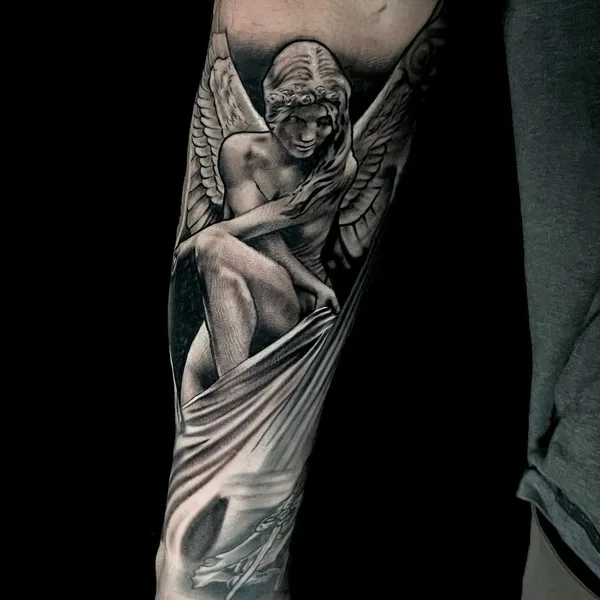 Реализм tattoo by Jacob DeNoyer in Saint Louis
