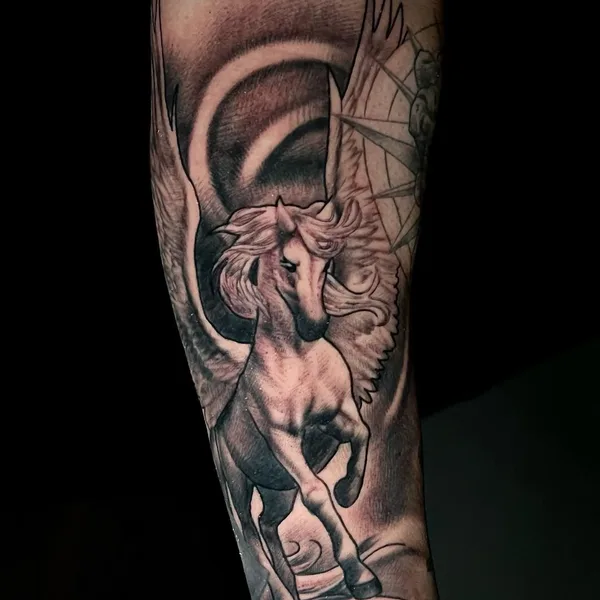 Реализм tattoo by Jacob DeNoyer in Saint Louis