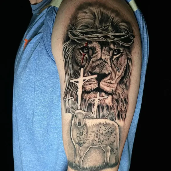 Реализм tattoo by Jacob DeNoyer in Saint Louis