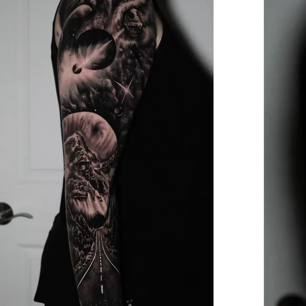 Realism tattoo by Chad Rowe in New Castle