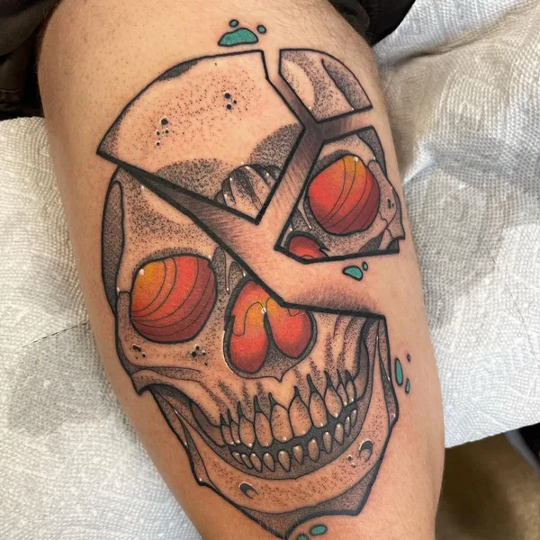 Neo Traditional tattoo by Garrett Hudson in Indianapolis