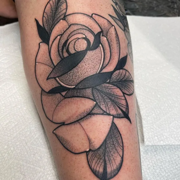 Neo Traditional tattoo by Garrett Hudson in Indianapolis