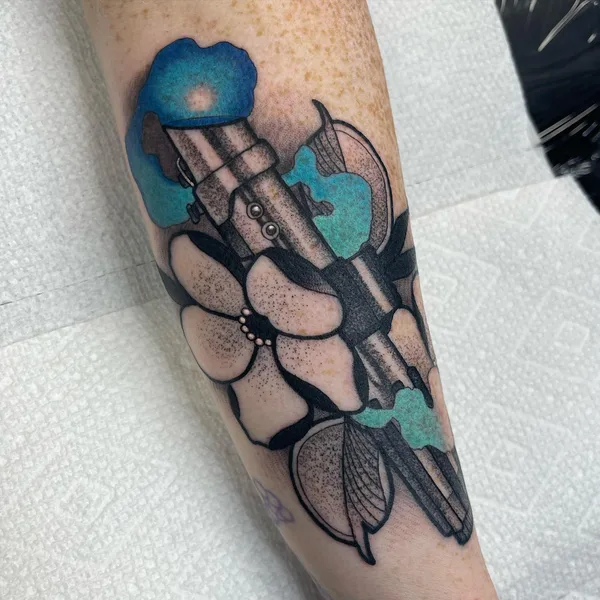 Neo Traditional tattoo by Garrett Hudson in Indianapolis