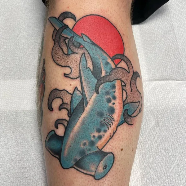 Neo Traditional tattoo by Garrett Hudson in Indianapolis