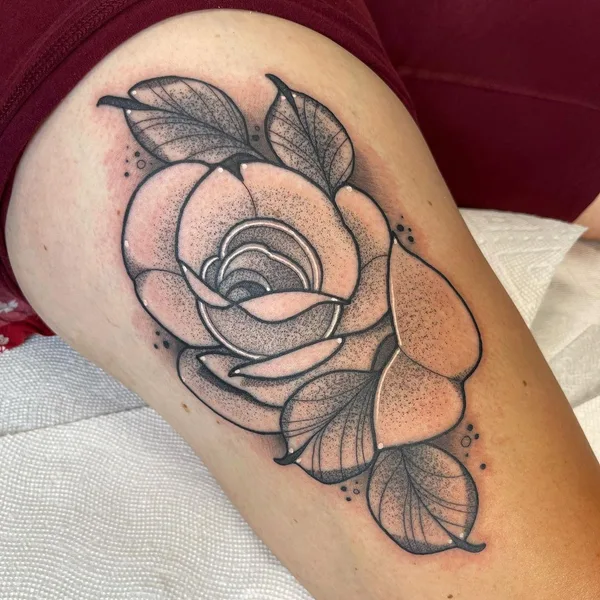 Neo Traditional tattoo by Garrett Hudson in Indianapolis