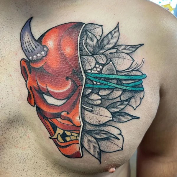 Neo Traditional tattoo by Garrett Hudson in Indianapolis
