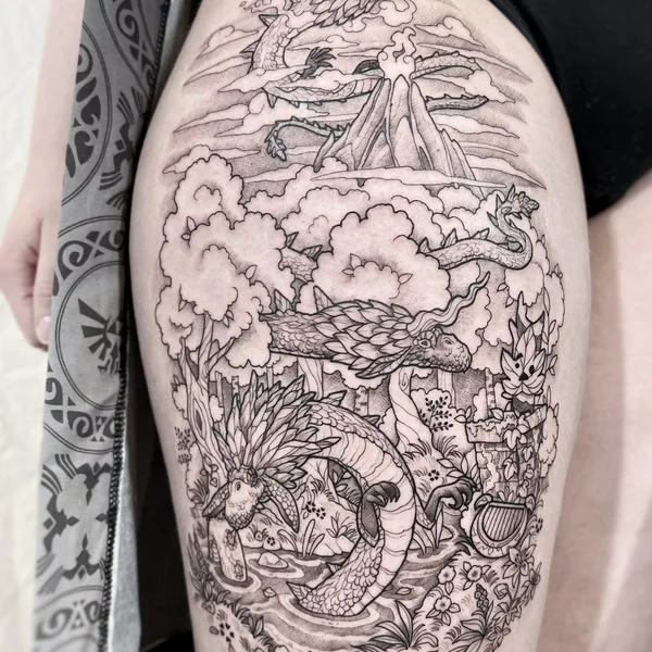 Графика tattoo by Maret Brotkrumen in Berlin