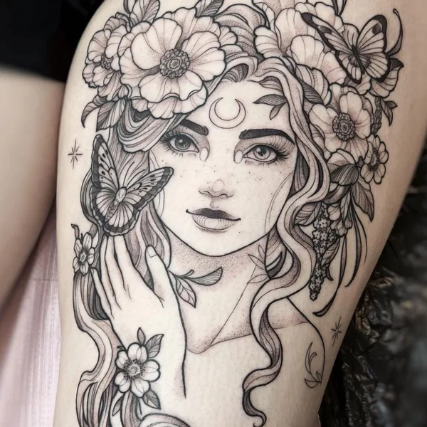 Графика tattoo by Maret Brotkrumen in Berlin