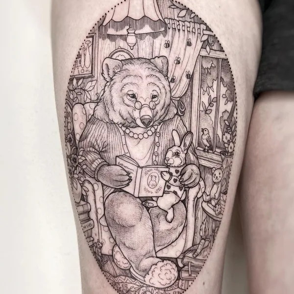 Графика tattoo by Maret Brotkrumen in Berlin