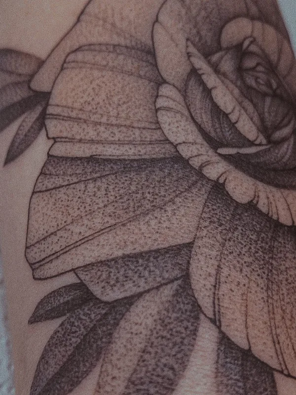 black and grey botanic татуировка на forearm #37110 | Тату мастер Зеленская Майя