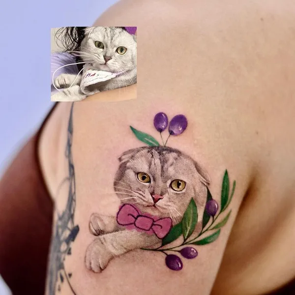 Realism tattoo by fattie_tao in Beijing