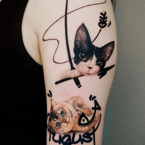 Realism tattoo by fattie_tao in Beijing