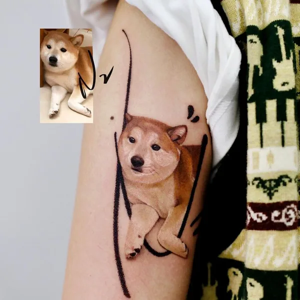 Realism tattoo by fattie_tao in Beijing