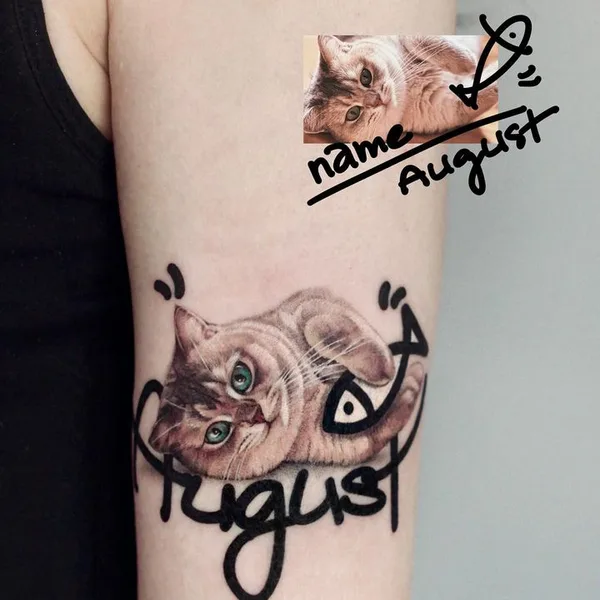 Realism tattoo by fattie_tao in Beijing