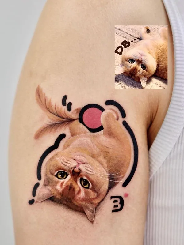 color realism tattoo on bicep #73537 | Tattoo Artist fattie_tao