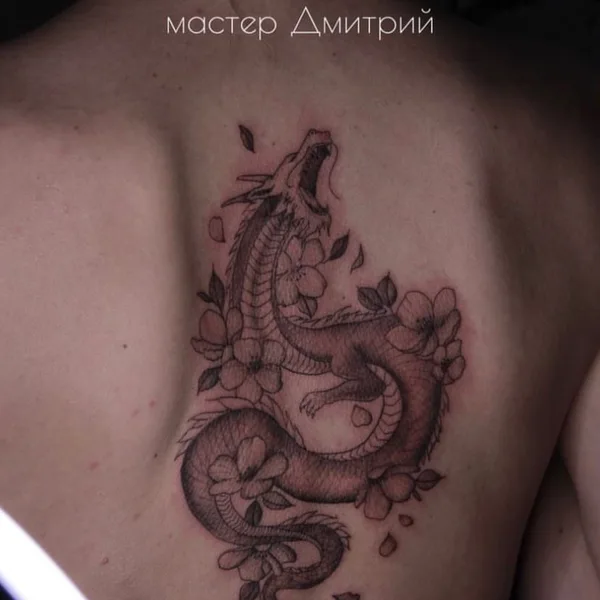 Anime tattoo by Галата Дмитрий  in Павлодар
