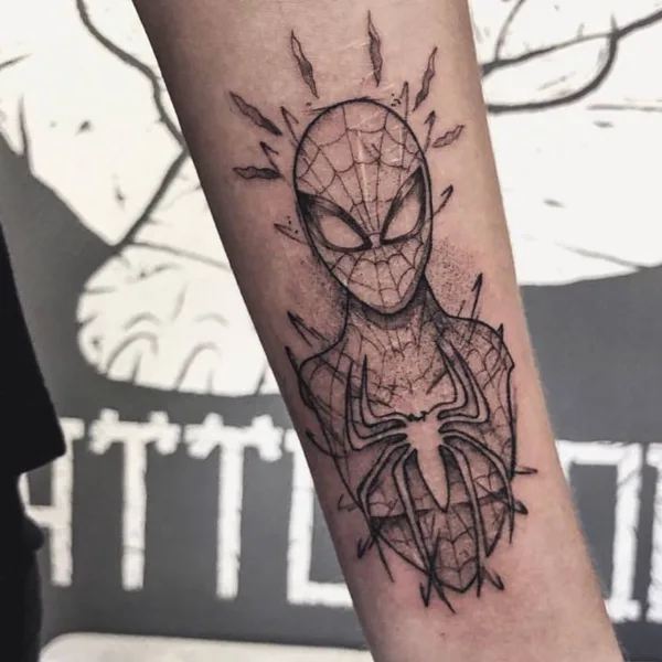 Anime tattoo by Галата Дмитрий  in Павлодар