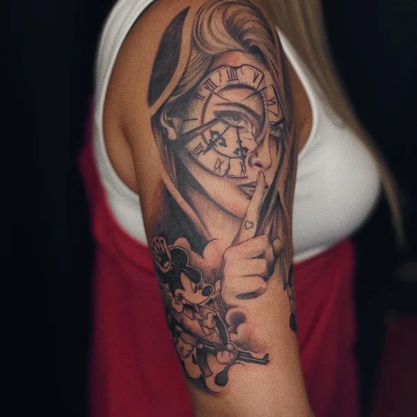 Realism tattoo by Саша Лихотворик in Саратов