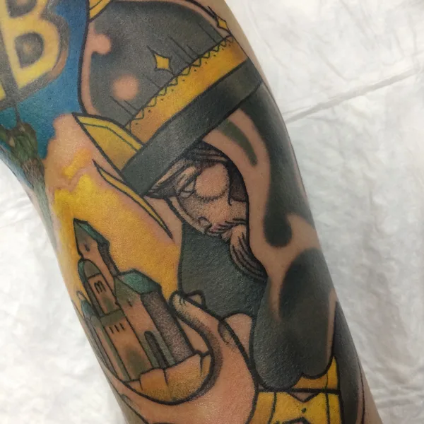 Neo Traditional tattoo by Лика Смертин in Moscow