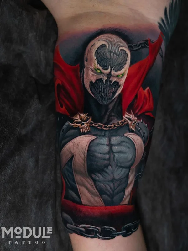 color realism tattoo on bicep #59676 | Tattoo Artist Rinat Tattarin Mingazdinov
