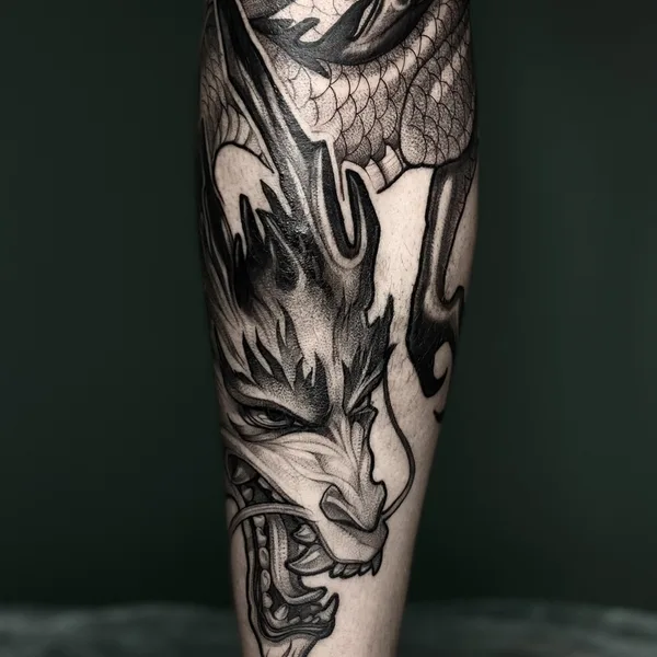 Graphic tattoo by Александра Гагарина in Орёл