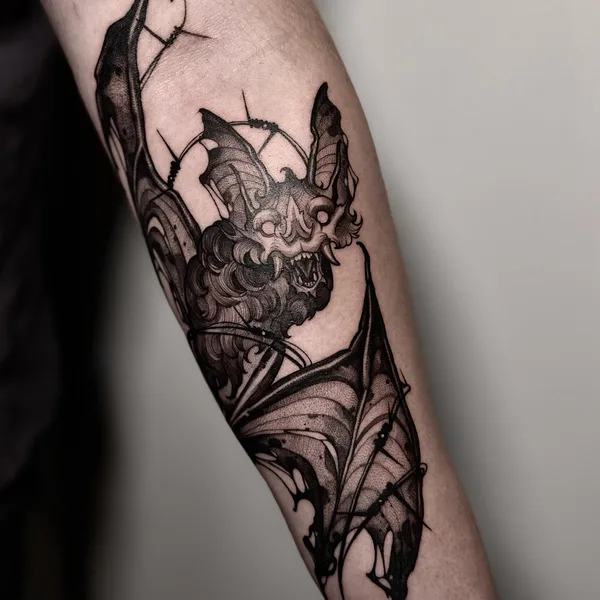Graphic tattoo by Александра Гагарина in Орёл