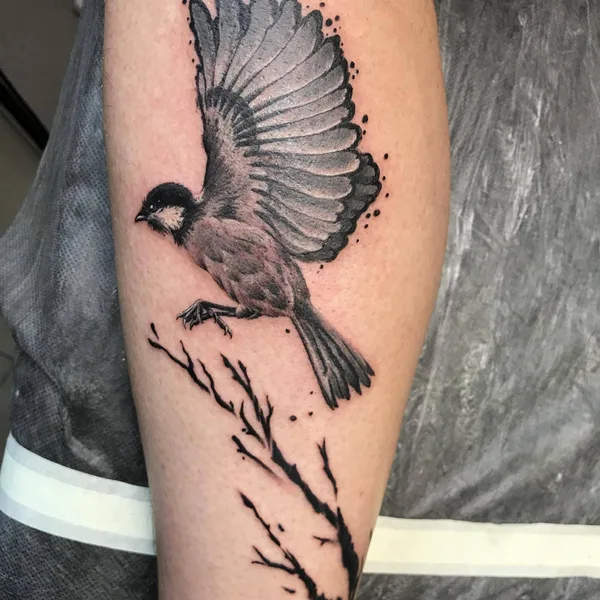 Black & Grey tattoo by  Денис Вязников  in Казань