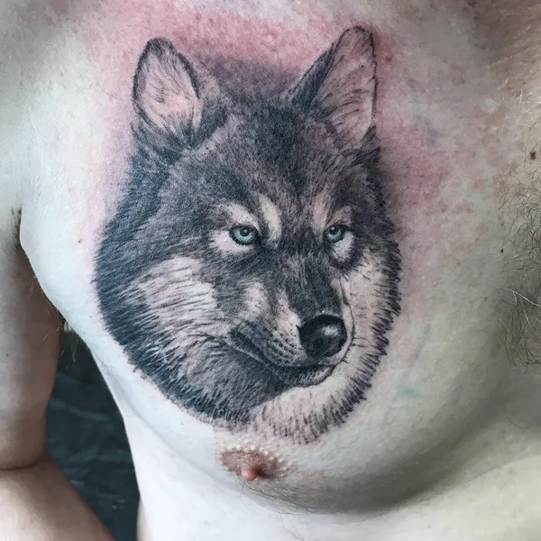 Black & Grey tattoo by  Денис Вязников  in Казань