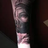 black and grey black and grey Tatuaggio su forearm #33866 | Tatuatore  Денис Вязников 