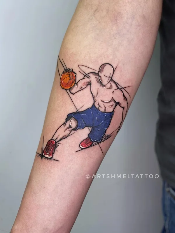 color sketch татуировка на forearm #45120 | Тату мастер Ирина Артшмель