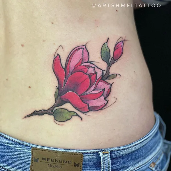 Graphic tattoo by Ирина Артшмель in Moscow
