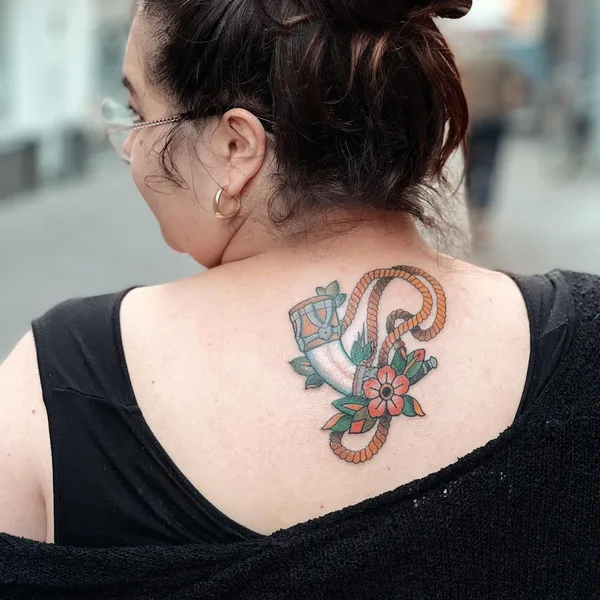 Old School tattoo by Israel Celli in Den Haag