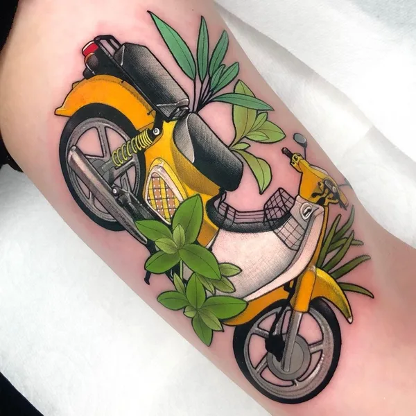 New School tattoo by Jina Tattooer in Seoul