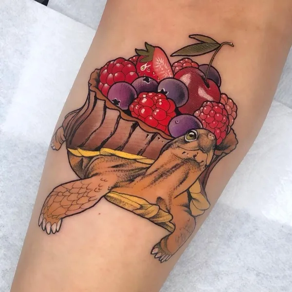 New School tattoo by Jina Tattooer in Seoul