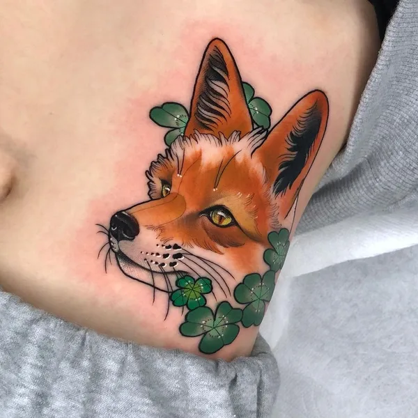 New School tattoo by Jina Tattooer in Seoul