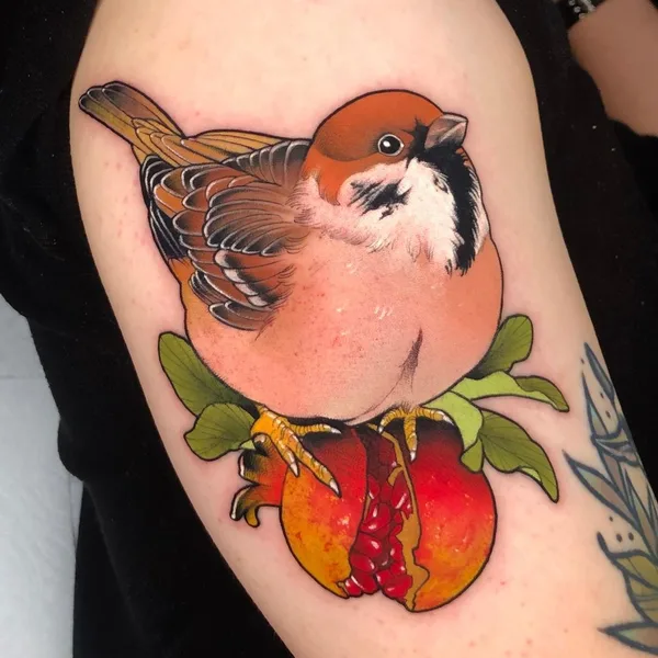 New School tattoo by Jina Tattooer in Seoul