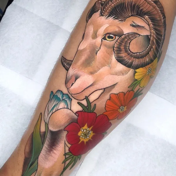 New School tattoo by Jina Tattooer in Seoul