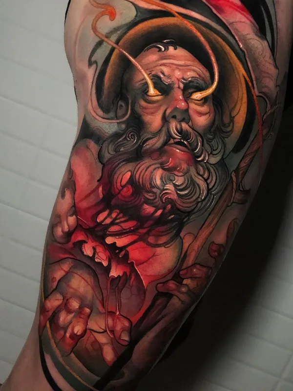 color realism Tatuaggio su upper arm #45308 | Tatuatore Oash Rodriguez