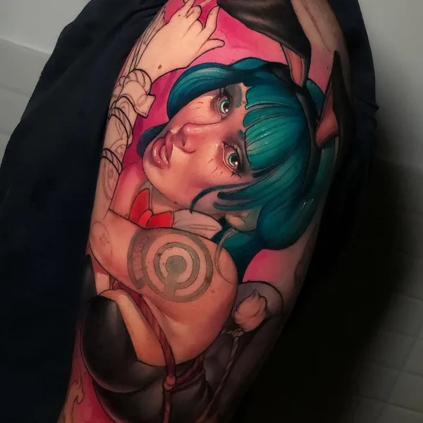 Нео традиционная tattoo by Oash Rodriguez in Madrid